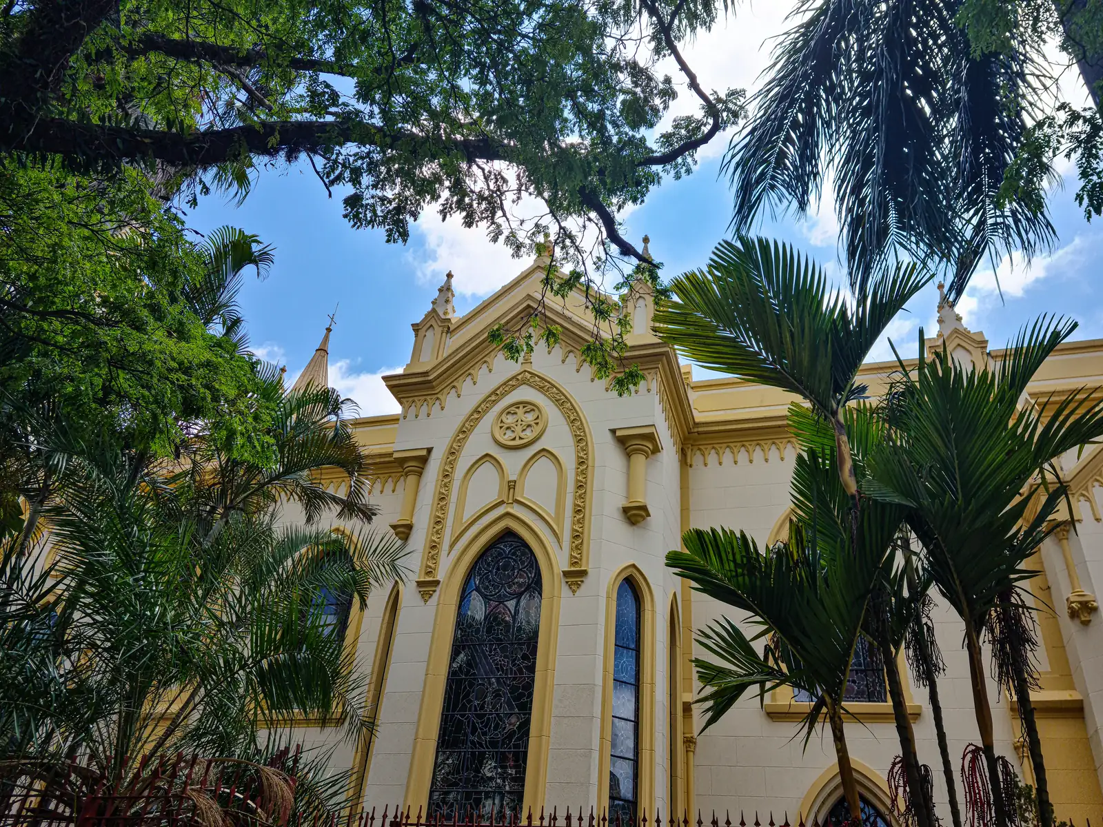 Fachada da Catedral Nossa Senhora do Desterro, no centro de Jundiaí